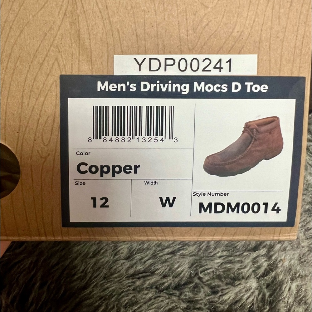 Twisted X, NWT, Chukka Boots, Driving Mocs D Toe - Picture 9 of 9
